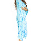 Sakkas Clementine Women's Tie Dye Caftan Dress/Cover Up Beach Kaftan Boho Summer