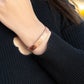 Pure Copper Cuff Bracelet for Women – Floral