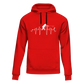 Fishing Heart Beat Unisex Hoodie