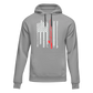 Fishing Rod American Flag Unisex Hoodie