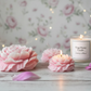 Huge Peony Candle | Sculptural Soy Wax
