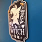 Witchy Décor Wooden Sign