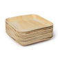 Palm Leaf Square Plates 10" Inch (Set of 25/50/100)