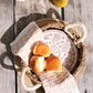 Bread Warmer & Basket Gift Set with Tea Towel - Owl Round