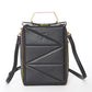 Black Leather Backpack Purse for Women Unique Convertible Crossbody Bag