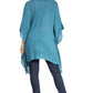 Sakkas Adalwin Third Tie Dye Desert Sun Circle Ponch Tunic Top Blouse W/Embroidery