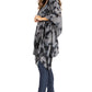 Sakkas Adalwin Third Tie Dye Desert Sun Circle Ponch Tunic Top Blouse W/Embroidery
