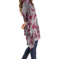 Sakkas Adalwin Third Tie Dye Desert Sun Circle Ponch Tunic Top Blouse W/Embroidery