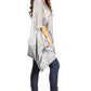 Sakkas Adalwin Third Tie Dye Desert Sun Circle Ponch Tunic Top Blouse W/Embroidery