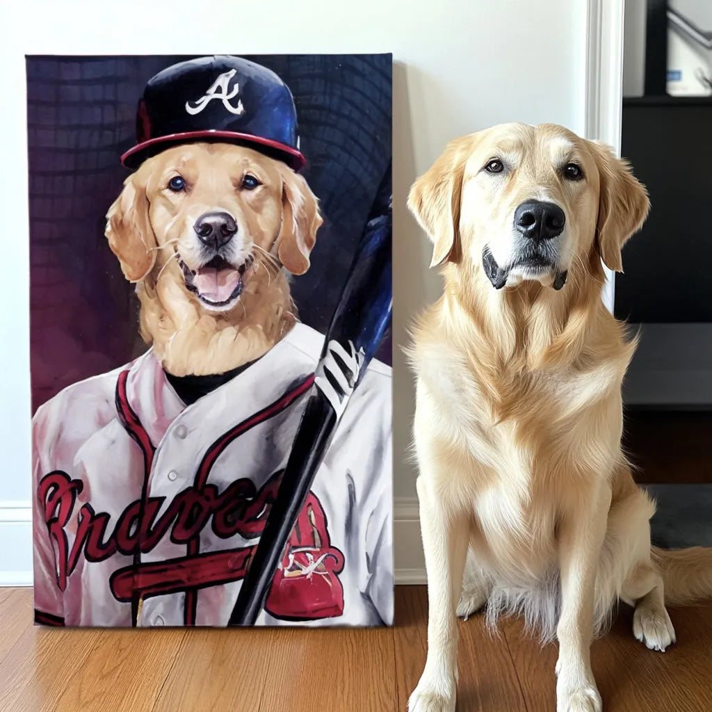 Custom Baseball Glory Series Texture Portrait