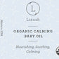 USDA Organic Calming Baby Oil – Natural Baby Skincare