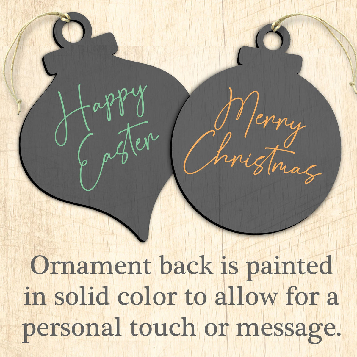 Bless my Bloomin Heart Wooden Ornaments by Jamie Mills-Price - Easter Spring Decor - 8457608