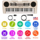 37 Keys Digital Music Electronic Keyboard Electric Piano Musical Instrument Kids Learning Keyboard with Microphone for 3-10 Year Old Kids Girls Boys
