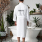 Waffle Spa Bathrobe for Men -  Absorbent, Lightweight