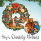 Bless my Bloomin Heart Wooden Ornaments by Jamie Mills-Price - Easter Spring Decor - 8457608