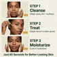 Daily Glow Routine Bundle (Cleanse + Treat + Moisturize)