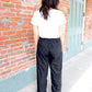 Dusky Black Pants