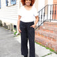 Dusky Black Pants