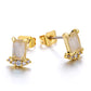 Eva Moonstone Studs