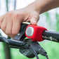 Electric Cycling Bell 90 dB Horn Rainproof  Bicycle Handlebar Silica Gel Shell Ring Bike Bell Bicycle Accessories Electric Cycling Bells Water-Resistant Cycling Bells Horn Loud Bicycle Horns Bicycle Accessories