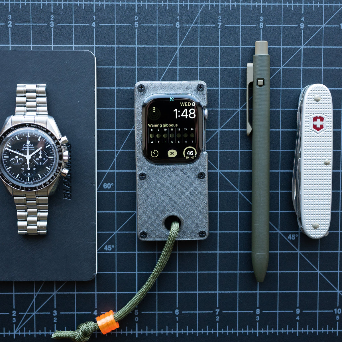 miniphone standard case for Apple Watch 10/11/12 46mm  -  dark  grey