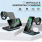 Compatible Mobile Phone Watch Earphone Wireless Charger 3 In 1 Wireless Charger Stand
