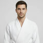 Waffle Spa Bathrobe for Men -  Absorbent, Lightweight