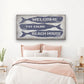 Welcome Sign with Whale - Beach House Name Sign - Coastal Wall Art
