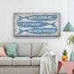 Welcome Sign with Whale - Beach House Name Sign - Coastal Wall Art