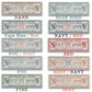 Personalized Coordinates Canvas Ski Lodge Sign - Family Name Cabin Decor