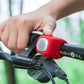 Lightweight Portable Bicycle Bell Electric Horn Mountain Bike Bell Accessories 90dB Cycling Handlebar Silica Gel Shell Electric Cycling Bells Water Resistant Cycling Bells Horn Loud Bicycle Horns Bicycle Accessories