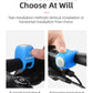 Lightweight Portable Bicycle Bell Electric Horn Mountain Bike Bell Accessories 90dB Cycling Handlebar Silica Gel Shell Electric Cycling Bells Water Resistant Cycling Bells Horn Loud Bicycle Horns Bicycle Accessories