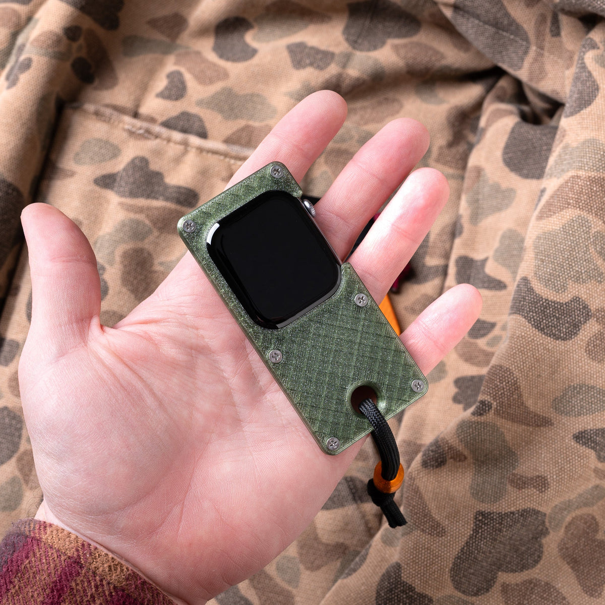 miniphone standard case for Apple Watch 10/11/12 46mm- olive green