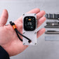 miniphone ultra (mpu) case for Apple Watch Ultra - ghost white