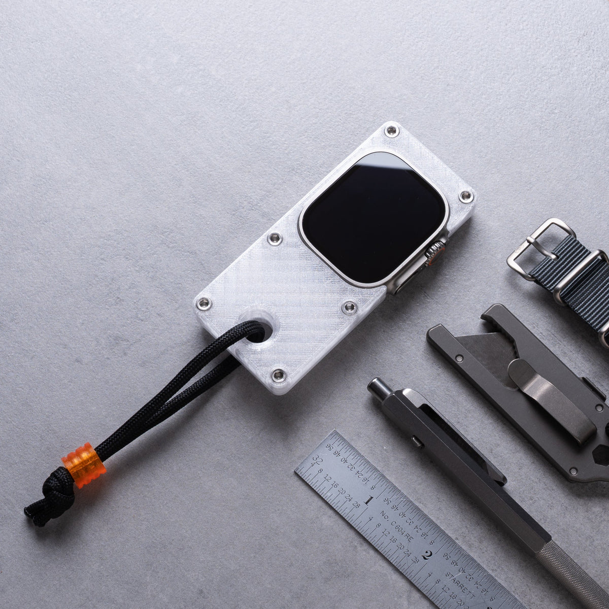 miniphone ultra (mpu) case for Apple Watch Ultra - ghost white