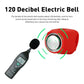 New USB Rechargeable Battery Bicycle Bell 120db Waterproof Cycling Bike Bells Electric Horn Mini Portable Cycling Handlebar Bell Electra Bike Bell Electric Cycling Bells Horn Loud Bicycle Horns Water-Resistant Sound Modes Bike Bells