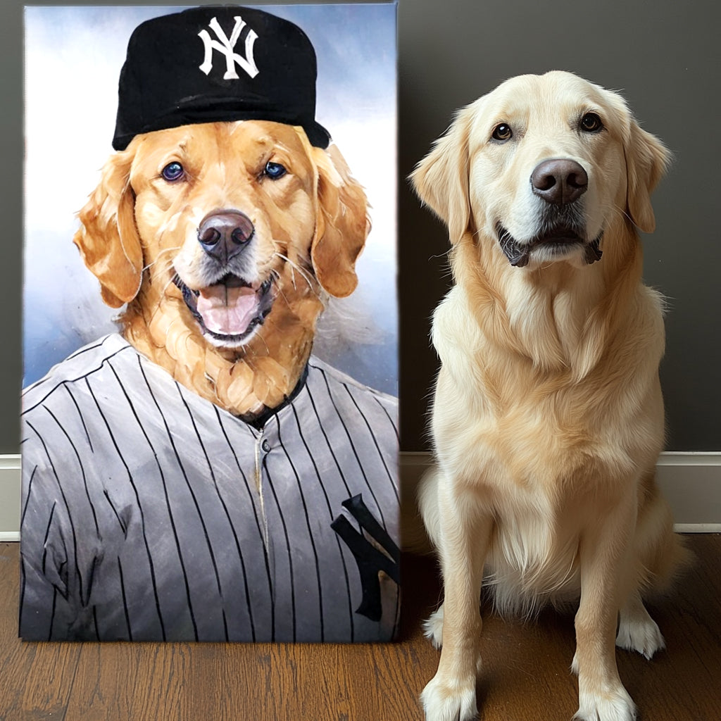 Custom Baseball Glory Series Texture Portrait