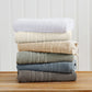 100% Cotton Checkered Jacquard Bath Towel Set - Giuliana Collection