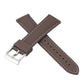 Sailcloth Rubber Buckle - Brown/White