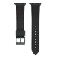 Sailcloth Rubber Buckle - For Apple Watch - Black/Red