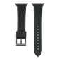 Sailcloth Rubber Buckle - For Apple Watch - Black/White