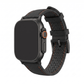 Sailcloth Rubber Buckle - For Apple Watch ULTRA - Black/Orange