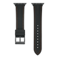 Sailcloth Rubber Buckle - For Apple Watch ULTRA - Black/Orange