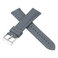 Sailcloth Rubber Buckle - Gray/White