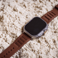Shark Gill Rubber Band - For Apple Watch ULTRA - Brown