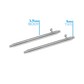 Skinny Fat Quick Release Spring Bars (Pair)