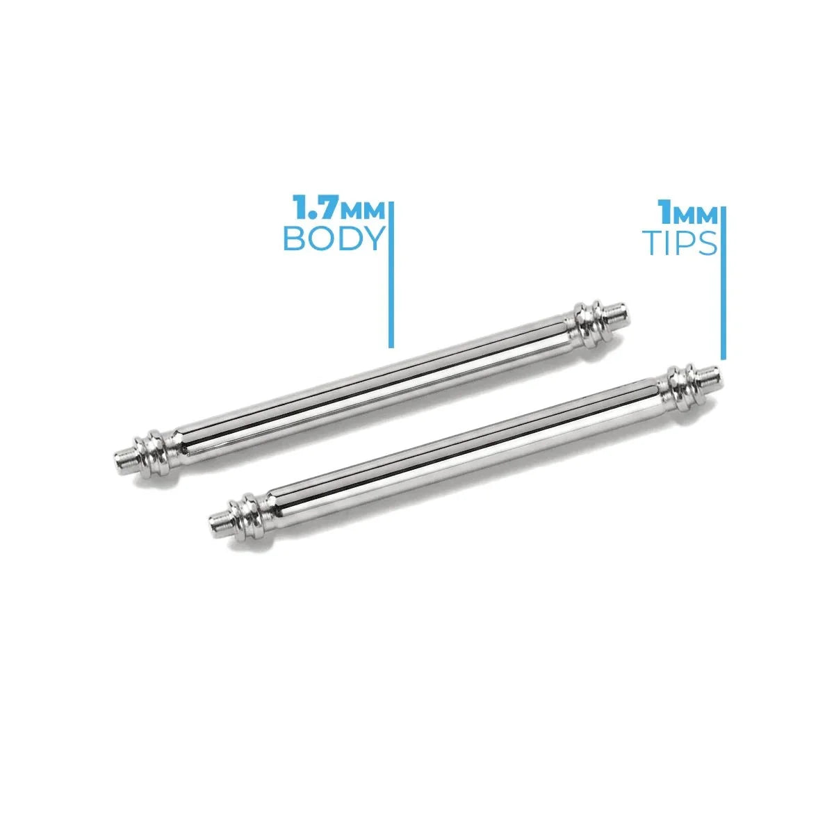 Skinny Fat Spring Bars (Pair)