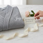 Women’s Waffle Piping Bathrobe – Lightweight Spa-Style Comfort