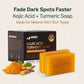 AMVital Turmeric Kojic Acid Soap Bar for Dark Spots & Uneven Tone
