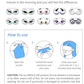 Steam Eye Masks Single Use - 10 Pack by Wizard Research
